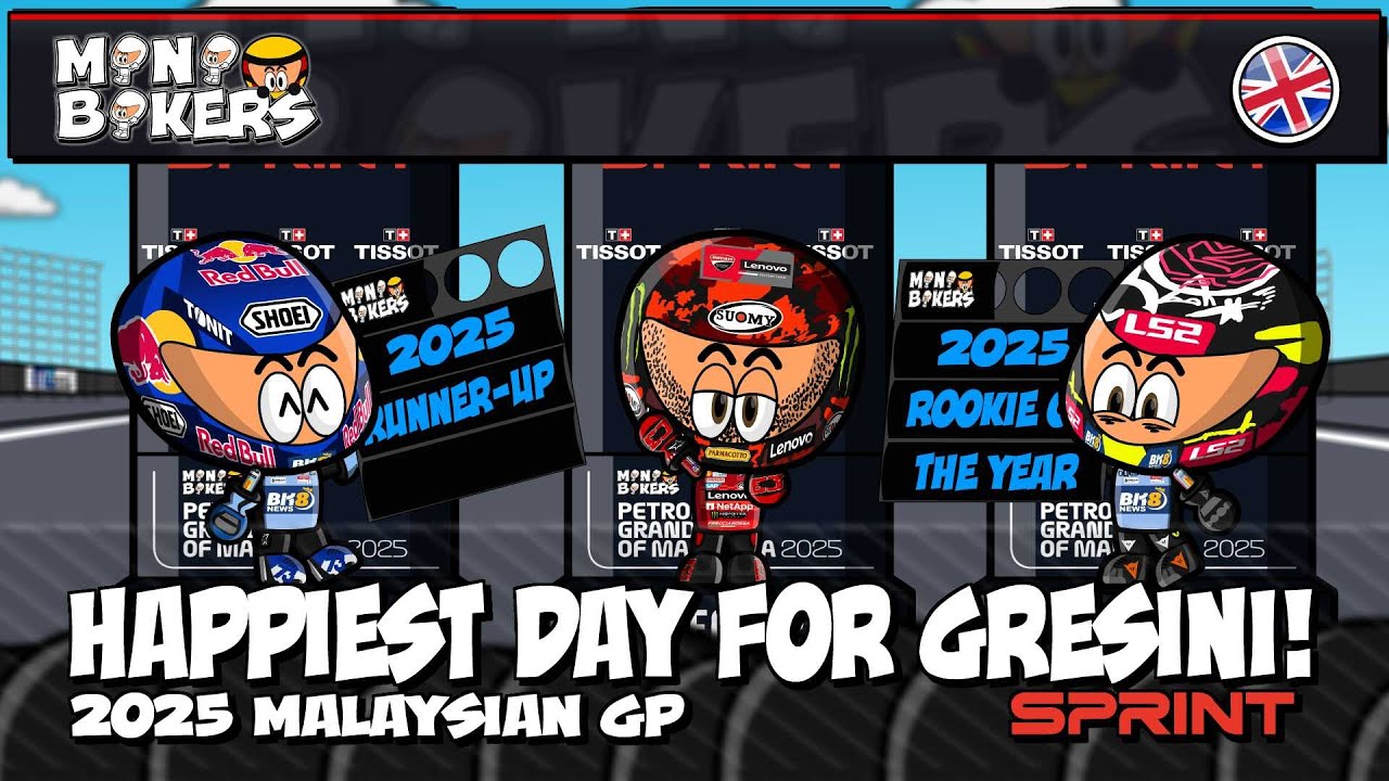 [EN] MotoGP - 2025 Malaysian GP - Sprint - Happiest day for Gresini