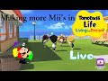 Making more Mii's in Tomodachi Life: Living the Dream Live Stream