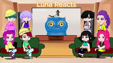 KPop Demon Hunters React To Themselves / TikToks + Memes / Huntrix & Saja Boys / Gacha React