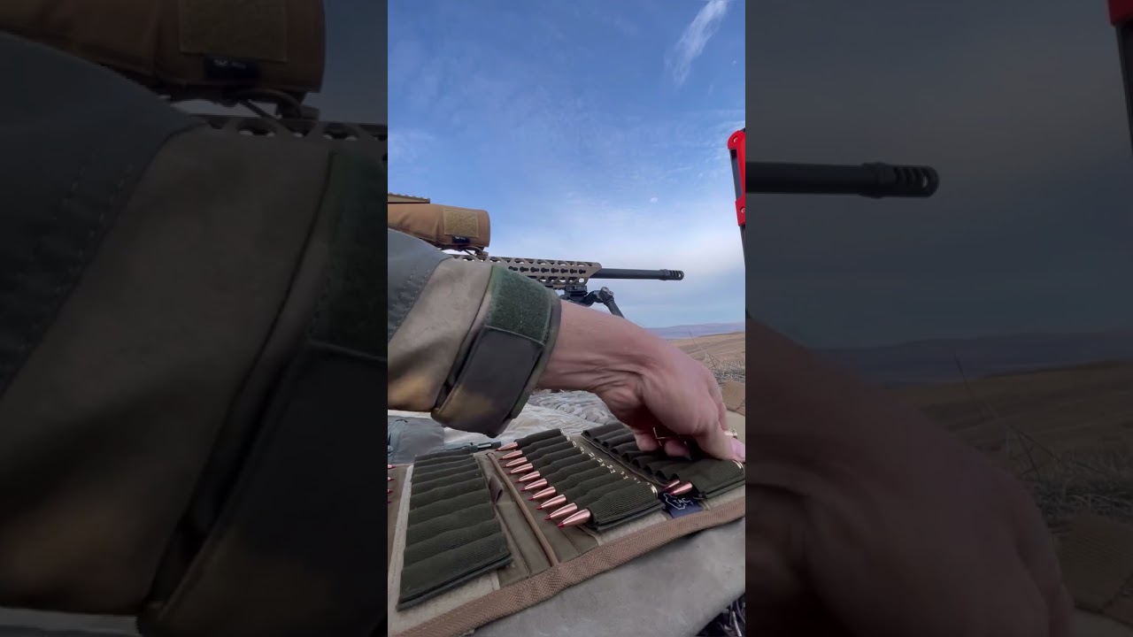 Sabatti ST18 6.5 Creedmoor, стрельба на спор, дистанция 1км.