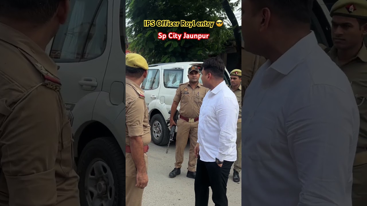 Jaunpur Sp city royal entry 😎❤️‍🩹 