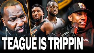 Perk & RJ REACT to Jeff Teague Saying Donovan Mitchell 'As Good as D-Wade'