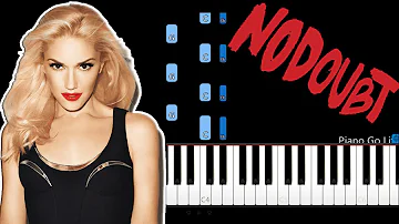 No Doubt - Don't Speak Piano Tutorial