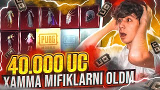 40.000 UC'ga😱 YANGI MIFIKLARNI XAMMASINI OLAMAN😱 500 TA MIFIKGA OZ QOLDI😎