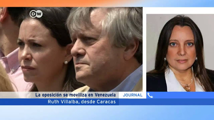 La oposición se moviliza en Venezuela