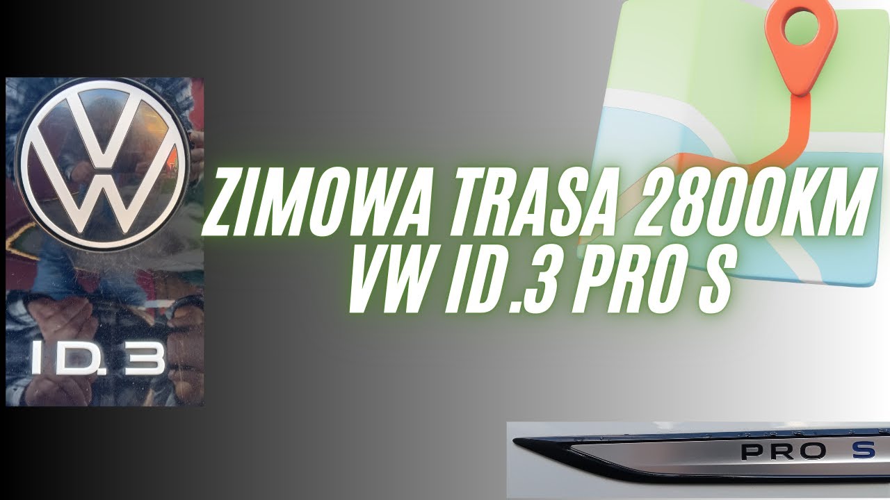 Zimowa trasa 2800km VW ID.3 PRO S