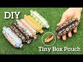 DIY Tiny Box Pouch | So Cute Zipper Pouch Tutorial | Scrap Fabric & Sewing Gifts Iedea [sewingtimes]