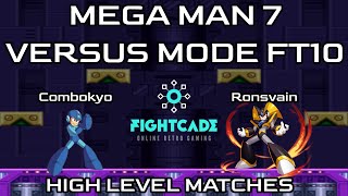 Mega Man 7 - Versus Mode - FT10 - ComboKyo(P1/USA) vs Ronsvain (P2/Chile)