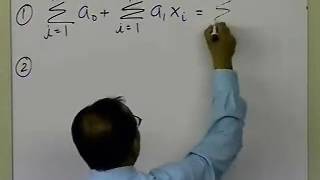 Linear Regression: Derivation (See new HD version link in description)