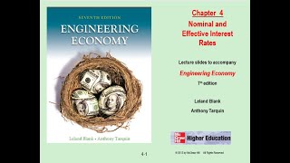 Chapter no 04 Engineering Economy Nominal and Effective Interest Rates.