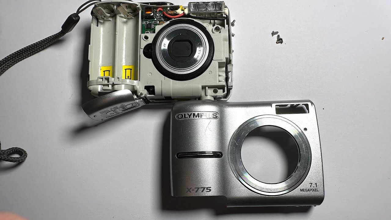 Olympus x775 disassembly YouTube