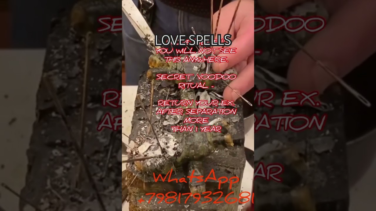 INCREDIBLE. Secret Magic Voodoo Ritual. Get your ex back 