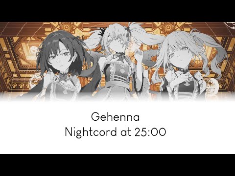【FULL VER】 Gehenna | Nightcord at 25:00 | Color Coded Lyrics (KAN/ROM/ENG)