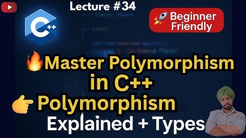 Master Polymorphism in C++ Like a Pro 🚀 | Compile-Time vs Run-Time Explained Clearly