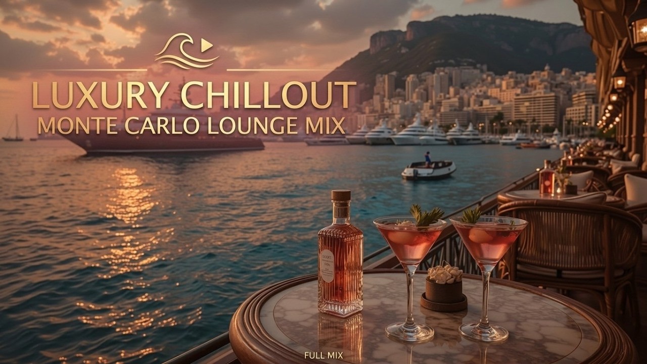 Sunset Chillout Serenity 🌅 Luxury Lounge Music for Study Work & Evening ...