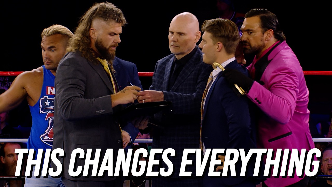 The Most Important Contract Signing In Pro Wrestling.