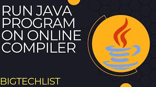online java compiler | best online java compiler