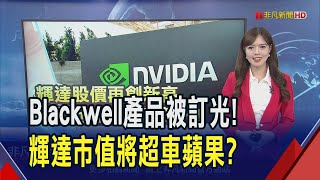 中東衝突暫時舒緩 但花旗點名若地緣政治再升溫 油價恐衝120美元   輝達高層透漏 Blackwell GPU產品&quot;未來12月被訂光&quot; 市值逼近蘋果｜非凡財經新聞｜20241015