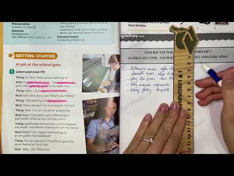 Video Getting started - Unit 4. Music and arts - Tiếng Anh 7... - YouTube