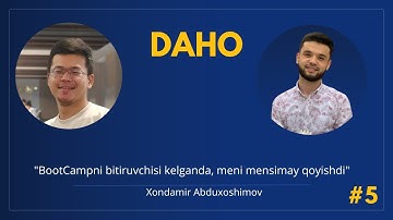 Chet El Kompaniyasida Ishlash Kerakmi? Algoritmik Misol Yechish Foydasi. Daho: Xondamir Abduxoshimov