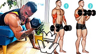 Home Full Body Workout (Dumbbell Exercises)