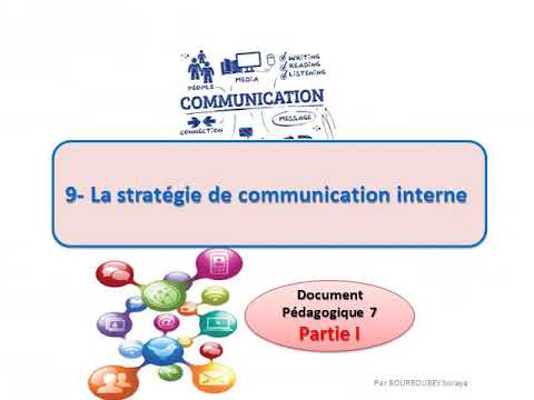 Démarche de la mise en place d’une stratégie de communication interne : Partie 1