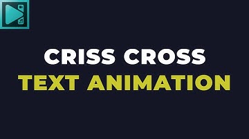 [VSDC Pro] Criss Cross Text Animation | VSDC Video Editor Tutorial