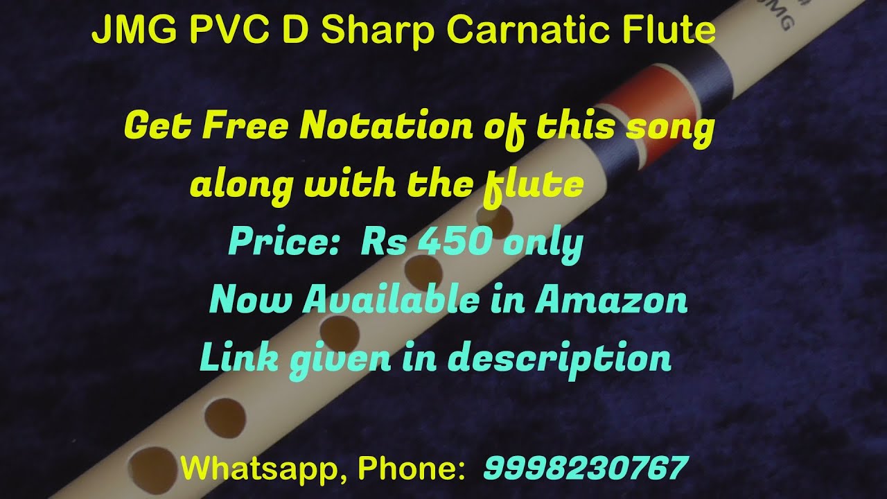 JMG Flutes | PVC C Natural flute with Thumb Hole