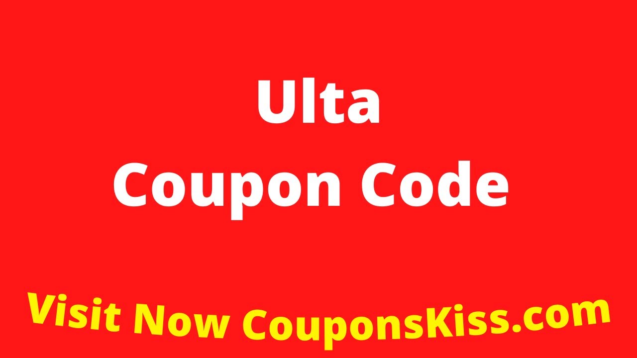 Ulta Coupon Code 2024 How to Enter Ulta Promo Code