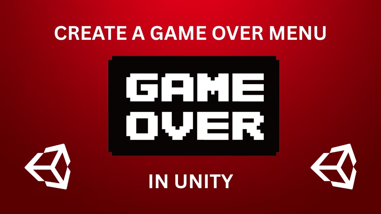 How to Create a Game Over Screen in Unity - YouTube