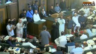 Saifuddin Questions Mayor Murtaza Wahab’s Mayor  Election Mandate | KMC Budget