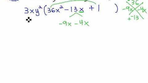 Factor Trinomial with GCF and a not 1