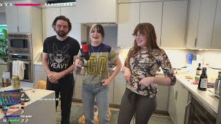 Peach, Rune, & Cyr Baking Cookies