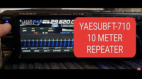 YAESU FT-710 10 Meter 29mhz FM Repeater UK GB3CQ
