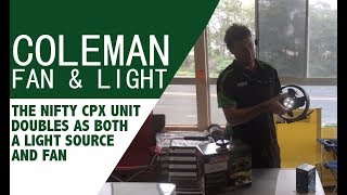 Coleman CPX6 Tent Fan with LED Light Review