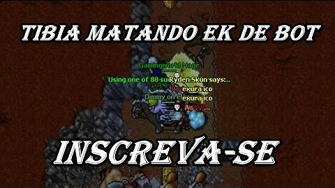 Tibia - Matando Bot - [Pk em Elera] (feat.Kaique Gamer)