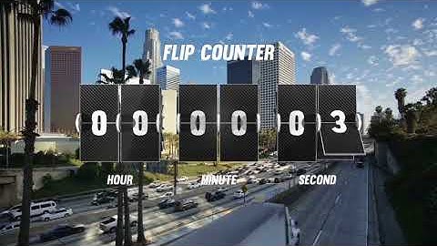 Flip Clock Pack Element 3D | After Effects template