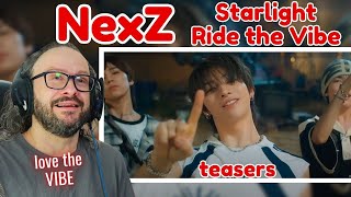 NEXZ Starlight + Ride the Vibe MV teaser reaction