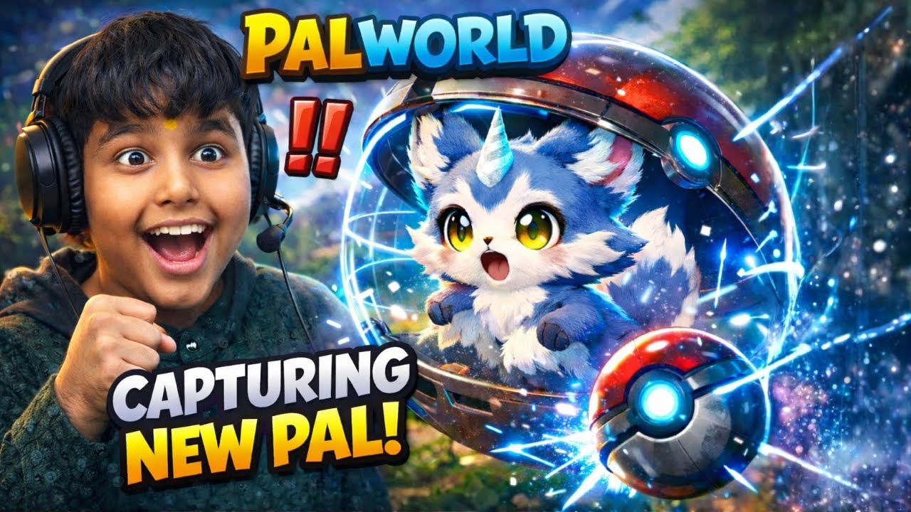 Palworld Ep#43 NEW PAL CAPTURE