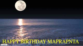 Maprapnta  Moon La Luna - Happy Birthday