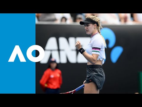 Eugenie Bouchard v Shuai Peng match highlights (1R) | Australian Open 2019