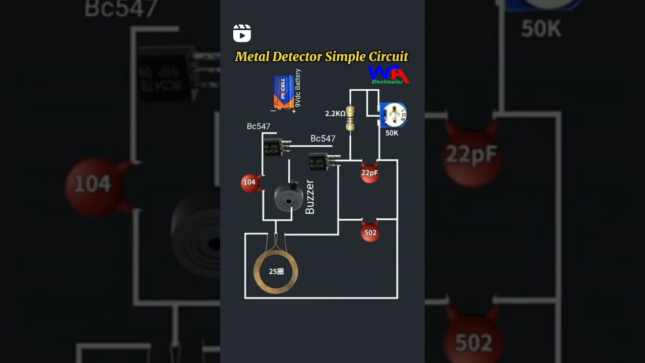 How To Make Gold Detector At Hame 