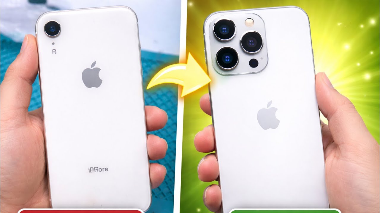 Поддельный iPhone 14 Pro? Преображение в iPhone XR 😳