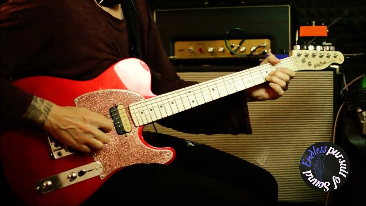 ⚡🎸 Bare Knuckle True Grit bridge 🎸⚡ Harley Benton Te20 Telecaster Boot Camp tele bareknucklepickups