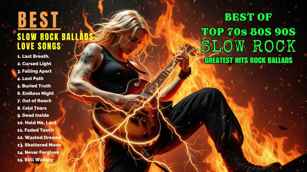 SLOW ROCK  BALLADS Love Songs Collection 70s 80s 90s | Nonstop Slow Rock Medley 🎷 Best 2025-2026
