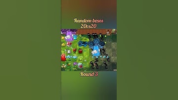 20vs20 random boxes challenge #pvzfusion #mobilegame #pvzgame