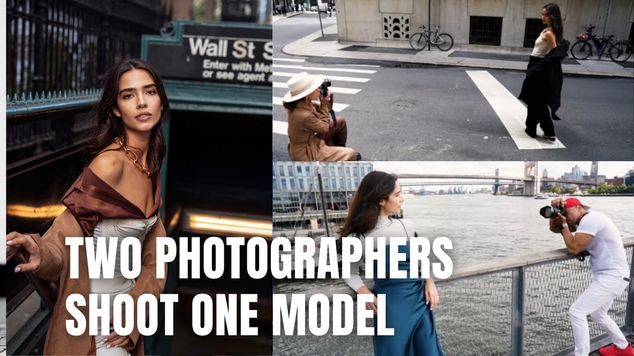 Two Photographers Shoot One Model