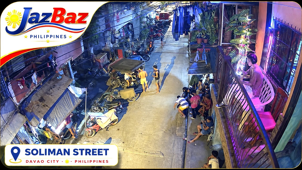 🔴PHILIPPINES Street View Live camera (2), Soliman Street, Agdao, Davao City #philippines #livestream