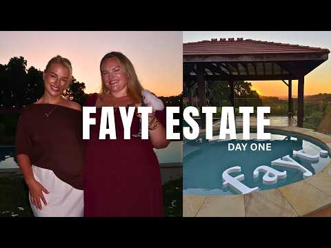 Fayt Estate DAY ONE | travelling to Byron Bay & room tour