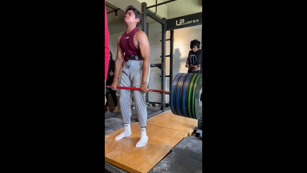 180KGs Deadlift PR
